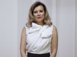 Valérie Trierweiler como anteriores primeras damas francesas se ocupa de causas humanitarias. EFE /