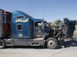 Los asaltos los realizaban cerrando el paso a los vehículos, para postreriormente robar el cargamento. ARCHIVO /