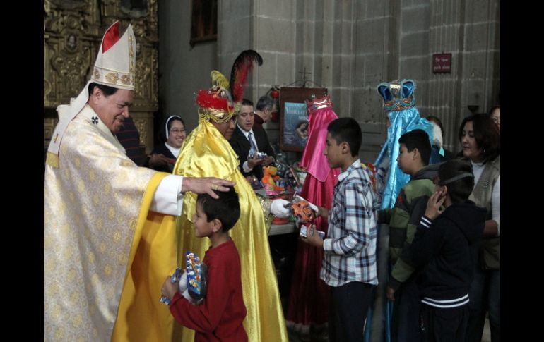 Los juguetes que se regalaron fueron donados por un periodista. NTX /