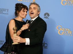 El director  es el primer realizador mexicano en llevarse el trofeo en su categoría. AP /