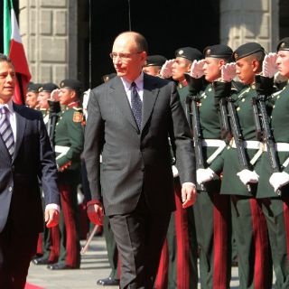 Peña Nieto da bienvenida oficial a primer ministro italiano