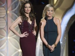 La gala fue presentada por Tina Fey y Amy Poehler, por segundo año consecutivo. EFE /
