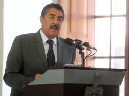 El alcalde tapatío dio un mensaje donde fijó sus prioridades para el 2014. ARCHIVO /