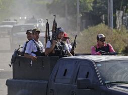 Las autodefensas han tomado el control de comunidades, en su mayoría las que rodean Apatzingán. EFE /