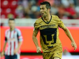 García tuvo un paso irregular con el cuadro de la UNAM. MEXSPORT /