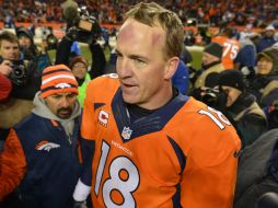 Manning asegura sólo estar enfocado en el duelo contra Nueva Inglaterra. ARCHIVO /