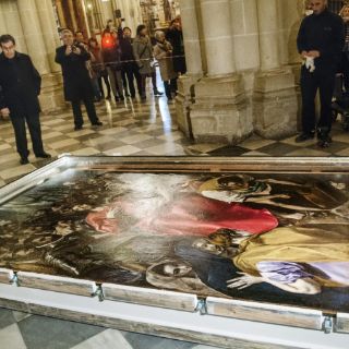 Restauran y devuelven 'El Expolio', de 'El Greco'