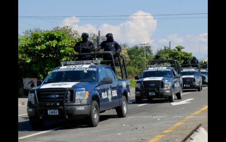 Se espera que en las próximas horas, así como en Apatzingán, la seguridad en Uruapan sea asumida por la federación. AFP /
