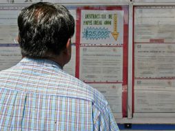 El organismo destaca que la tasa de desempleo entre los jóvenes mexicanos presentó un leve descenso. ARCHIVO /