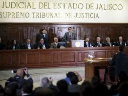 El Congreso aprobó, para 2014, mil 177.3 mdp para repartir entre los organismos judiciales.  /