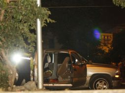 Elementos del IJCF acudieron al lugar del enfrentamiento para realizar las primeras investigaciones.  /