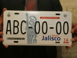Imagen de las placas del Estado. ARCHIVO /