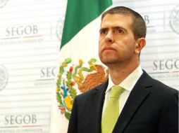 Raúl Cervantes dice que el comisionado Alfredo Castillo tiene un perfil operativo, y en efecto es lo que se necesita en Michoacán. NTX /