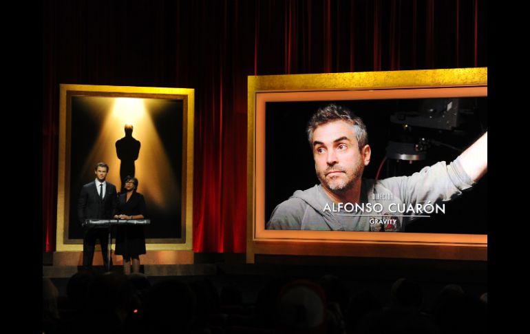 Alfonso Cuarón obtiene tres nominaciones al Premio Oscar, entre ellas a Mejor Director. AFP /