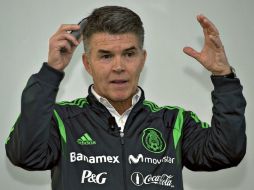 El directivo plantea el objetivo de llegar al quinto partido en Brasil. MEXSPORT /