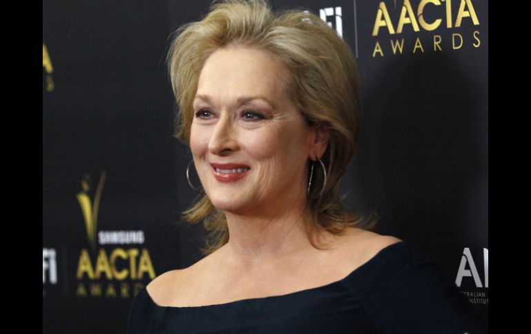 La actriz, de 64 años de edad, también tiene el récord de nominaciones al Globo de Oro. ARCHIVO /