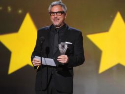 Alfonso Cuarón ganó el premio de la crítica. ARCHIVO /