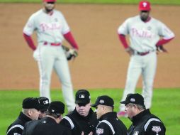 Todas las revisiones estarán a cargo de umpires de Grandes Ligas desde las oficinas de MLB.com en Nueva York. AP /