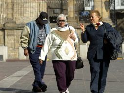 El Servicio Meteorológico Nacional exhortó a la población a evitar la exposición al frío y los cambios bruscos de temperatura. ARCHIVO /