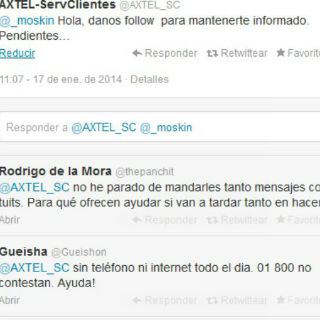 Servicios de Internet y telefonía de Axtel fallan