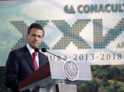 Encabeza ceremonia en el Museo Nacional de Antropología e Historia por el 25 Aniversario de Conaculta. ARCHIVO /