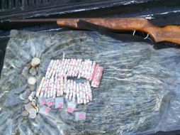 Imagen de lo asegurado por la policía de Guadalajara.  /