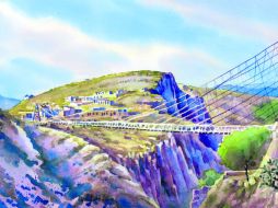 Atractivo. A unos pasos del Pueblo Mpagico, se encuentra Ojuela, un poblado minero en el que destaca su enorme puente cokgante. ESPECIAL /