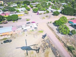 Autoridades de Jalisco sobrevolaron los municipios vecinos a Michoacán.  /