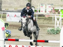 El binomio de Alejandro Vizcaino y ''Nick Des Hayettes Z'' logró el primer lugar con un recorrido limpio en 38.96 segundos.  /