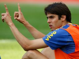 Kaká aseguró que en este momento está entre el '75 % y el 80 %' de su forma física. ARCHIVO /