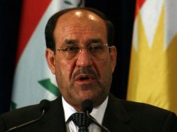 Nuri al Maliki, felicitó hoy a su país vecino a través de un comunicado por la aprobación de la nueva Constitución. ARCHIVO /