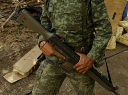 El militar fue detenido en el lugar donde asesinó a su esposa y puesto a disposición de la PGJE de Sinaloa. ARCHIVO /