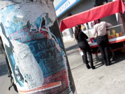 Esta publicidad es considerada por las autoridades como contaminación visual.  /