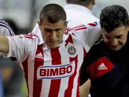 El mediocampista no pudo participar en el entrenamiento después de lesionarse el sábado pasado. SUN /