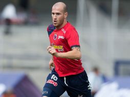 El delantero argentino del Veracruz, Ezequiel Llama, fue sancionado por 'conducta violenta'. MEXSPORT /