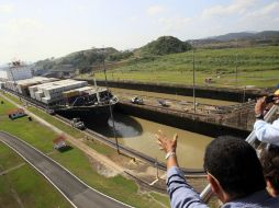 Se tenía previsto terminar la ampliación del canal el 21 de octubre de este año, pero hay un retraso de unos nueve meses. ARCHIVO /