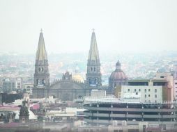 Vista de la Perla Tapatía, en la que se aprecia la Catedral de Guadalajara, ubicada en el Centro Historico.  /