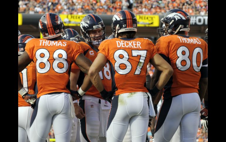 El conjunto liderado por Peyton Manning tiene aficionados incluso en la ciudad del rival. AP /