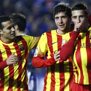 Levante alza el vuelo del Barcelona en Copa del Rey