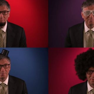 Bill Gates, multimillonario con excelente sentido del humor