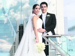 Feliz unión. María José Delgadillo Nájar y Oliver Godoy Giacomán.  /