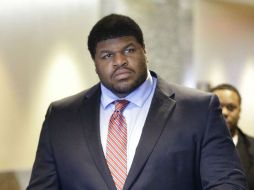 Brent se retiró de la NFL el año pasado, pero sus vínculos con los Cowboys salieron a relucir en el juicio. AP /