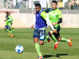 Los jugadores del Santos Laguna durante entrenamiento. ARCHIVO /