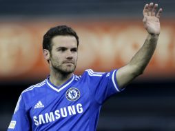 Mata no entrenó con los Blues este día, por lo que su traspaso se ve cada vez más cerca. AP /