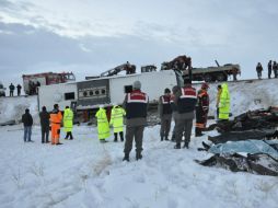 Según autoridades locales, el accidente se debió a un error del conductor. ARCHIVO /