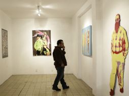 Exposición 'El pasado es la historia del futuro' en la Galería Ache.  /