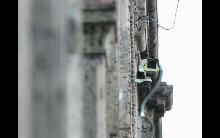 CÁMARAS. La compra permitirá instalar en Zapopan 200 cámaras extra para la videovigilancia.  /
