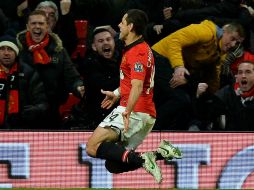 Javier Hernández no quiere perder su lugar en el Mundial con el Tri. AFP /