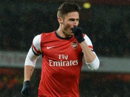 Olivier Giroud firmó el tercero del encuentro a cinco minutos del final. AFP /