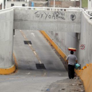 Sin dinero para continuar Nodo Vial de Las Juntas